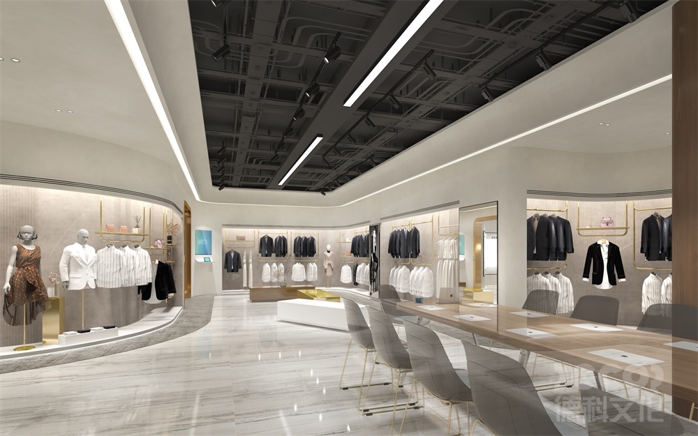 在服飾展館展廳設計中利用空間來展示服裝的不同風格和主題？