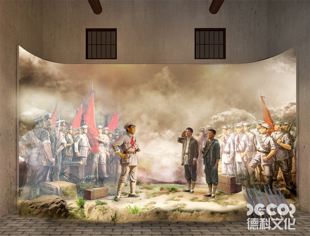 你認(rèn)為革命遺址紅色展館設(shè)計(jì)應(yīng)該如何體現(xiàn)歷史的真實(shí)性？