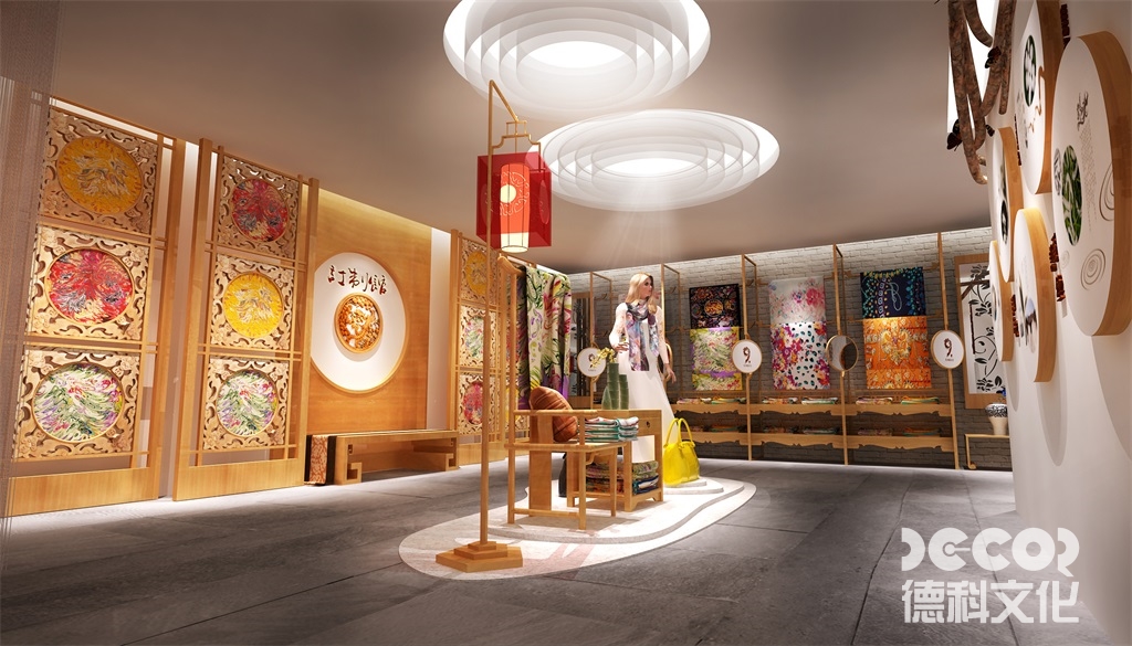 服裝展覽館設(shè)計中如何考慮燈光的照明和展品的展示效果？
