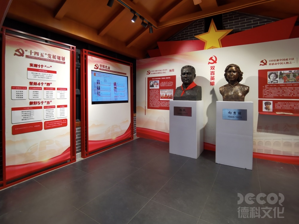 黨建展廳設計如何利用光影突出展品層次？
